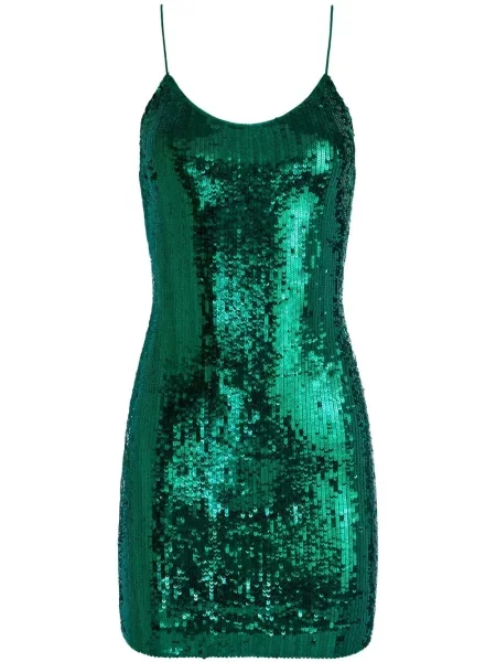 Rochie Alice+olivia cu paiete de costum verde