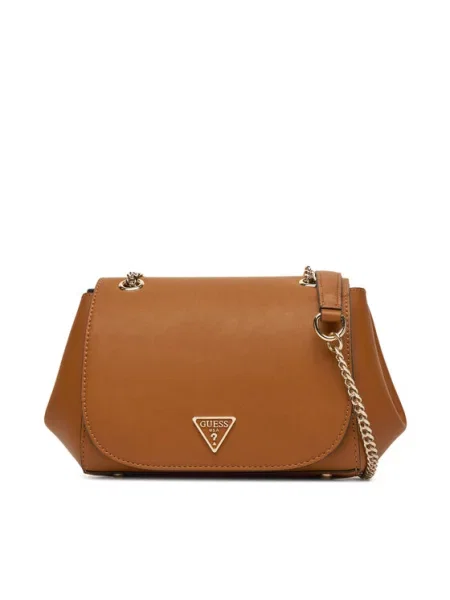 Τσάντα Guess καφέ