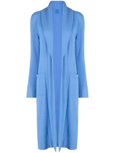 Palton Teddy Cashmere din cașmir albastru