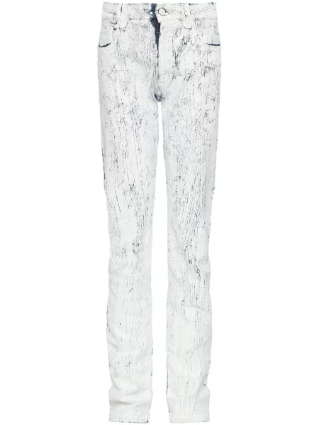 Blugi Mm6 Maison Margiela alb