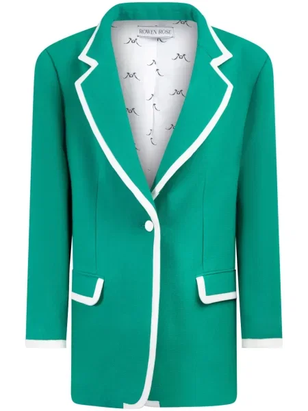 Sacou Rowen Rose de lână verde