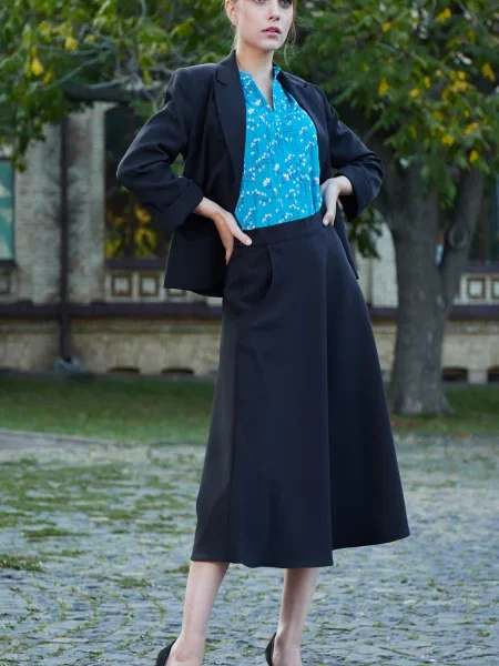 Юбка миди Ladylike черная