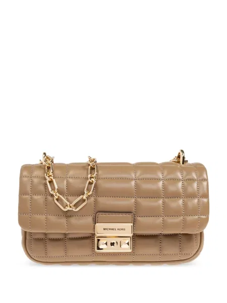 Кожени маратонки Michael Michael Kors бродирани с леопардов принт черно