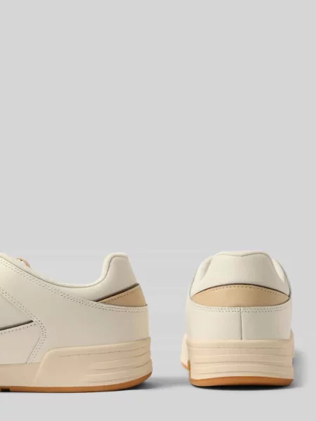 Sneakersy ze skóry welurowej z nadrukiem z logo Tommy Jeans