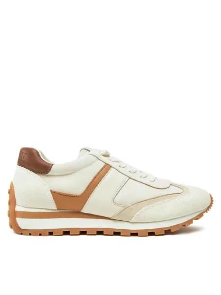 Sneakersy LAUREN RALPH LAUREN beżowe