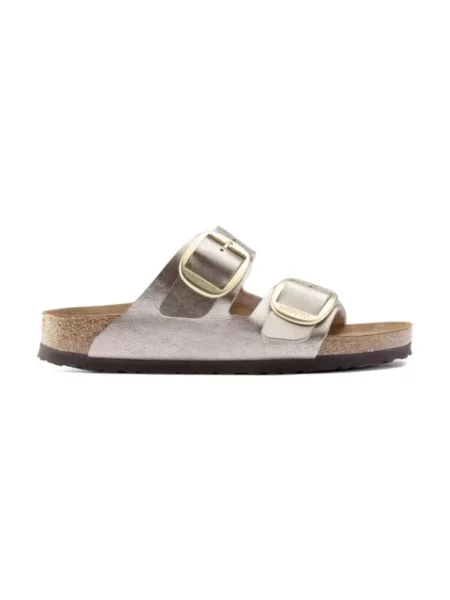 Birkenstock klapki Arizona Big Buckle żółte