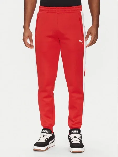 Puma Sportinės kelnės T7 Always On raudona