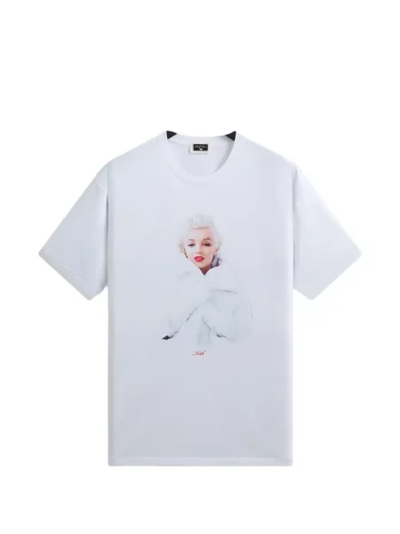 Scurt tricou Kith alb