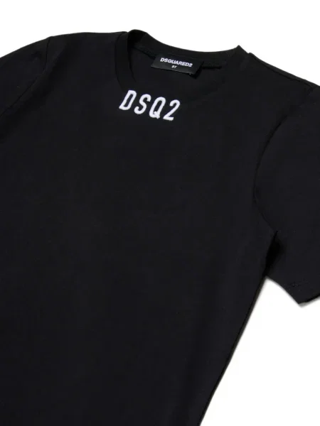 Koszulka dziecięca Dsquared2 czarna