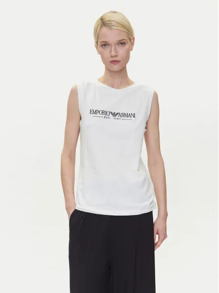 Top Emporio Armani Underwear bílý