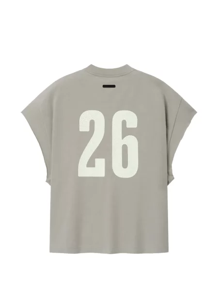 Тениска Fear Of God Essentials сиво