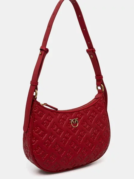 Шкіряна сумочка Pinko червоний