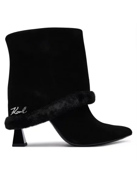 KARL LAGERFELD Botki Debutante czarny