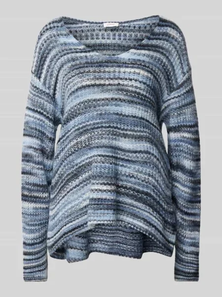 Sweter z dzianiny z okrągłym dekoltem S.oliver Red Label