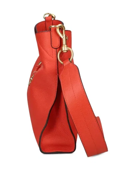 Inel See By Chloe din piele portocaliu