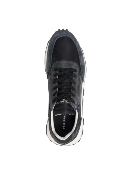 Buty do biegania Philippe Model zamszowe do biegania czarne