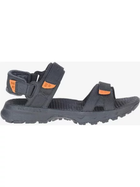 Sandały Merrell Cedrus Convert 3 czarno-pomarańczowe 40 czarne
