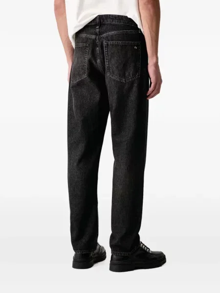 Τζιν με ίσιο πόδι Rag & Bone μαύρο
