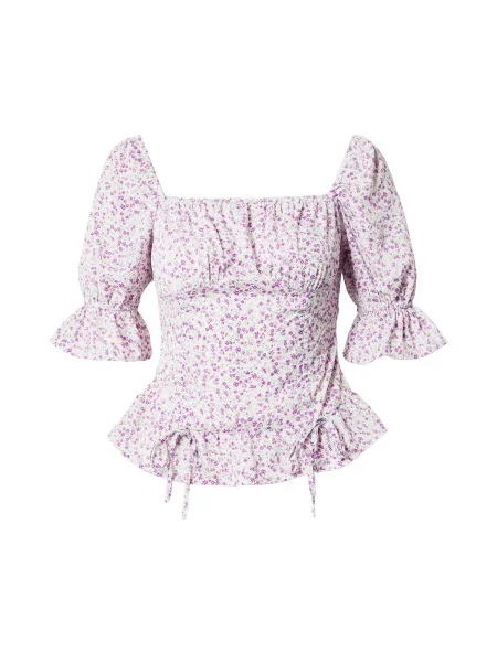 Dorothy Perkins Palaidinė Ditsy kremo / šviesiai / šviesiai violetinė geltona