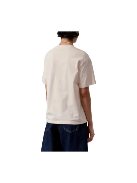 Koszulka Carhartt Wip z logo beżowa