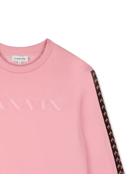 Sweter dziecięcy Lanvin Enfant różowy
