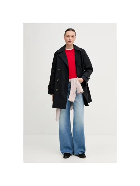Trencz Barbour niebieski