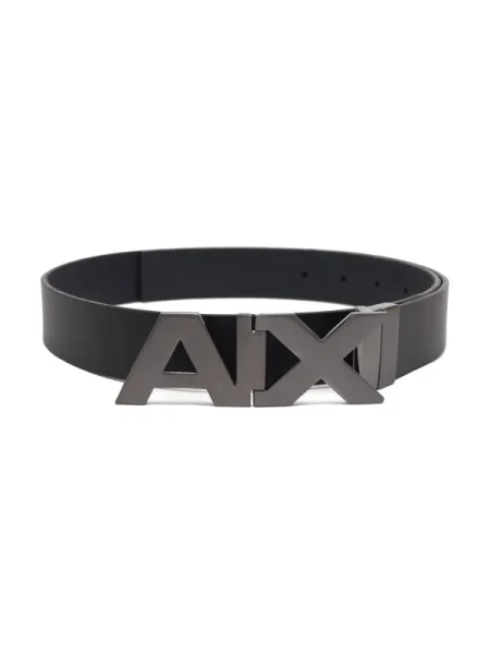 Bőr öv Armani Exchange fekete