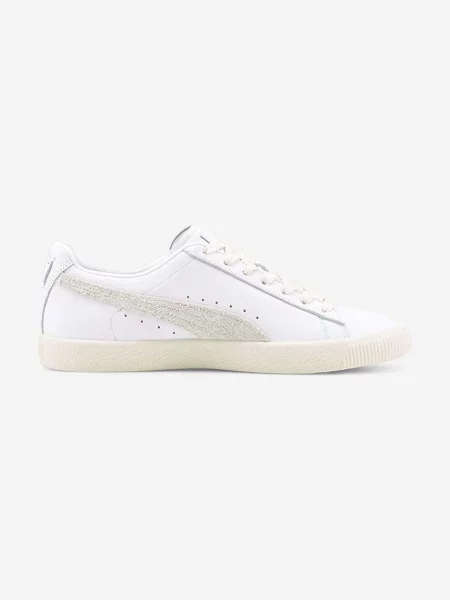 Puma sneakersy skórzane Clyde Base biały