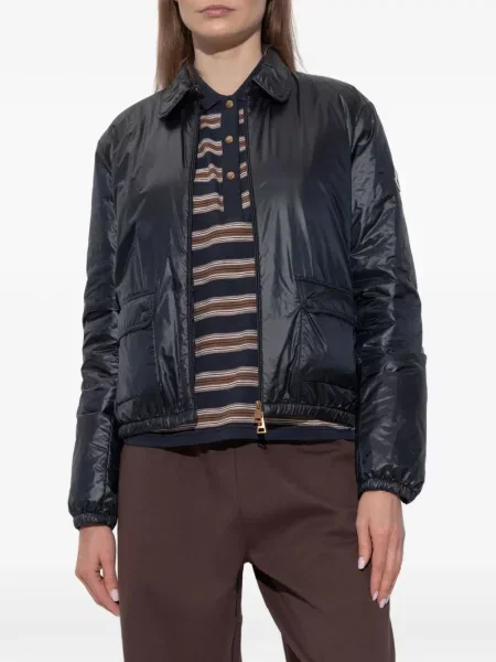 Geacă Moncler cu autograf albastru