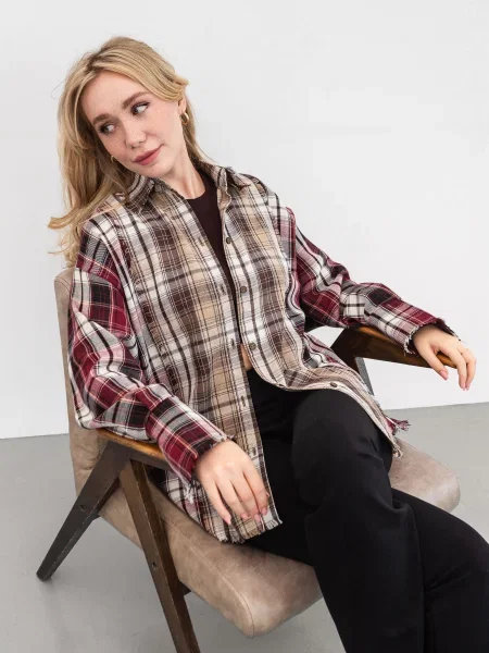 Сорочка Romashka Лейквуд коричневий