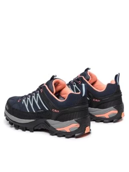 Dámske trekové topánky CMP Rigel Low blue/giada/peach modrá