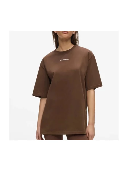 Tricou Karl Lagerfeld maro