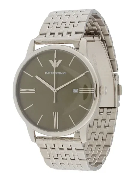 Emporio Armani Hodinky Strieborná
