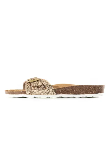 Bayton Nizki natikači Athena svetlo rjava / zlato-rumena rumena