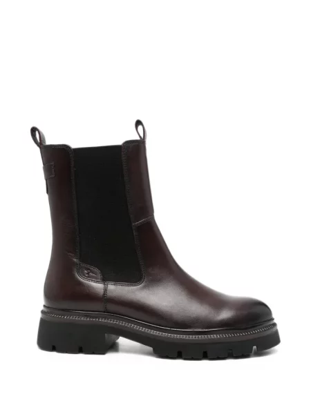 Botine Tamaris din piele roșu