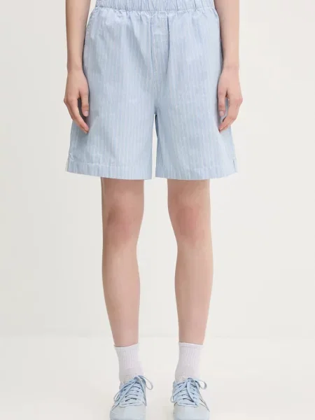 Carhartt WIP pantaloni scurți din Nota Short cu imprimeu high waist