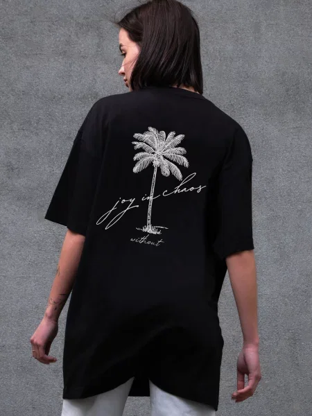 Футболка Without черная