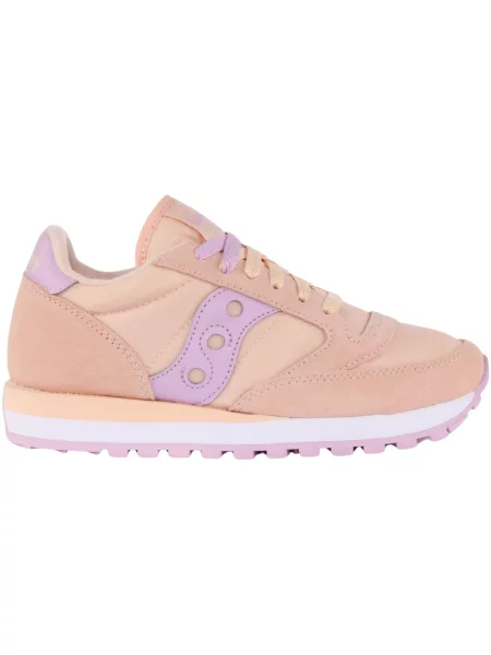 Sneakersy Saucony Jazz skórzane pomarańczowe