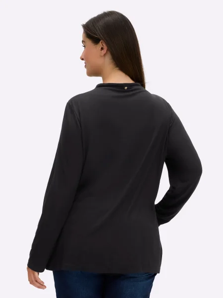 SHEEGO Tricou negru