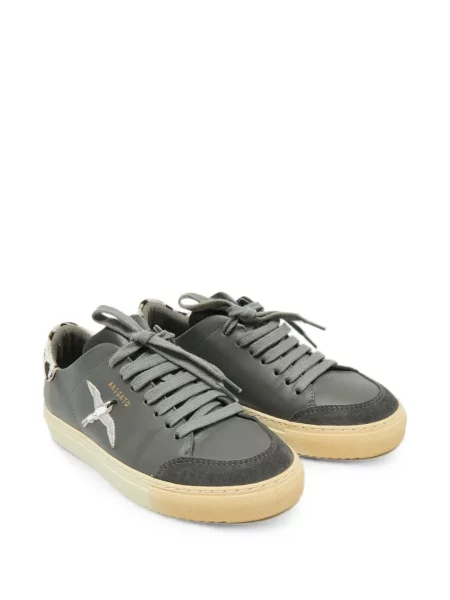 Sneakers Axel Arigato με κορδόνια με σχέδιο με λεοπαρ μοτιβο γκρι