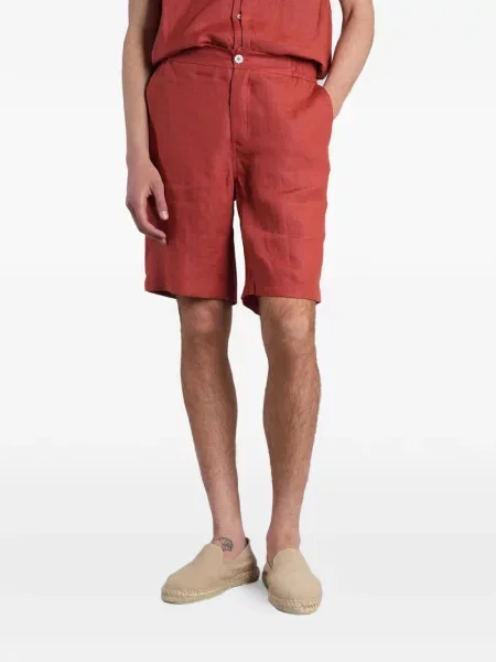 Pantaloni scurți Alpha Studio de in roșu
