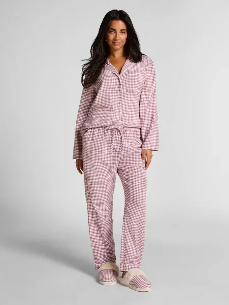 Hunkemöller Spodnji del pižame jagoda bela