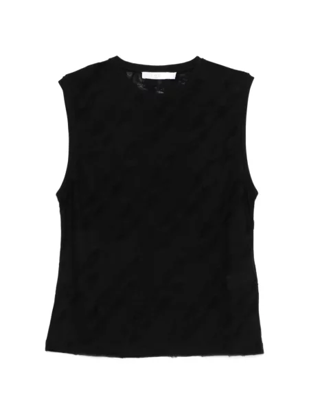 Tricou Iro cu decolteu rotund negru