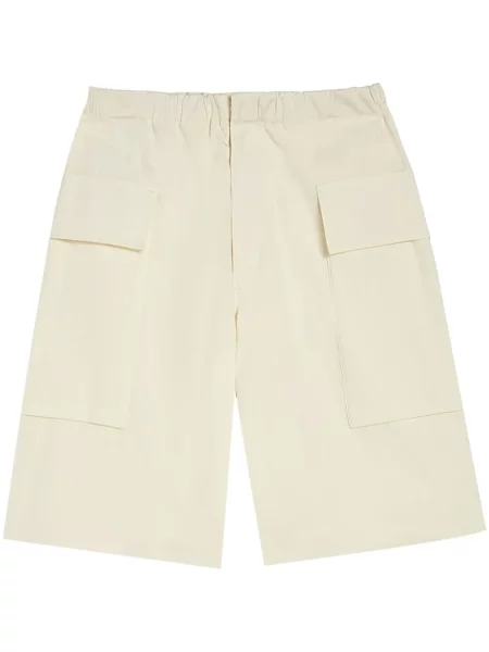 Pantaloni scurți Jil Sander alb