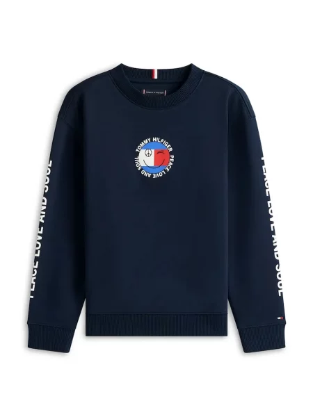 Tommy Hilfiger mikina detská s bavlnou
