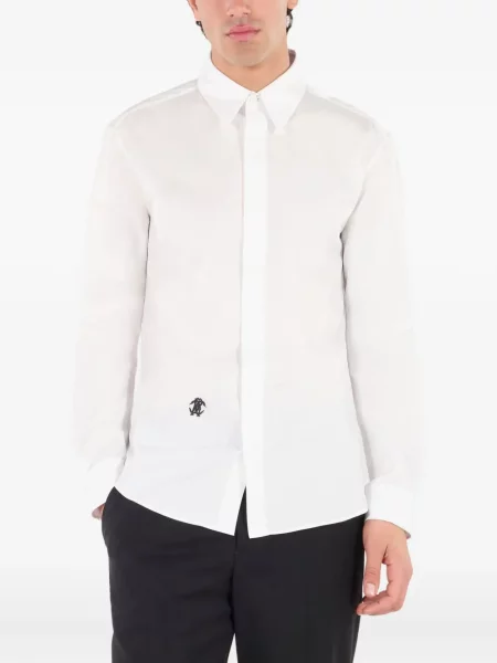 Cămașă Roberto Cavalli alb