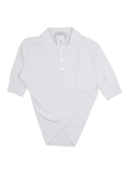 Koszulka polo Max Mara biała