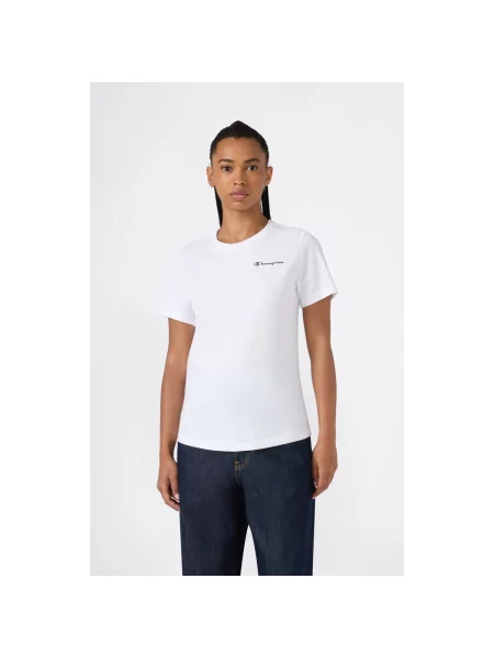 Scurt tricou Champion cu mâneci scurte alb