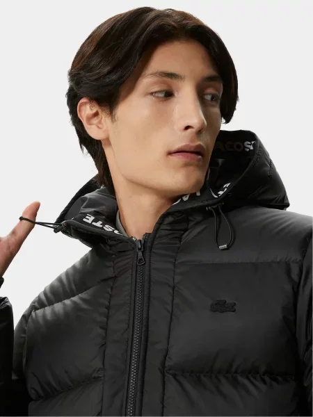 Lacoste Зимова куртка чорний