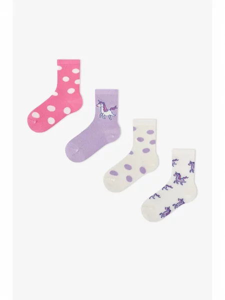 Penti Čarape PENTI Mädchen Loving Unicorn Socken miks